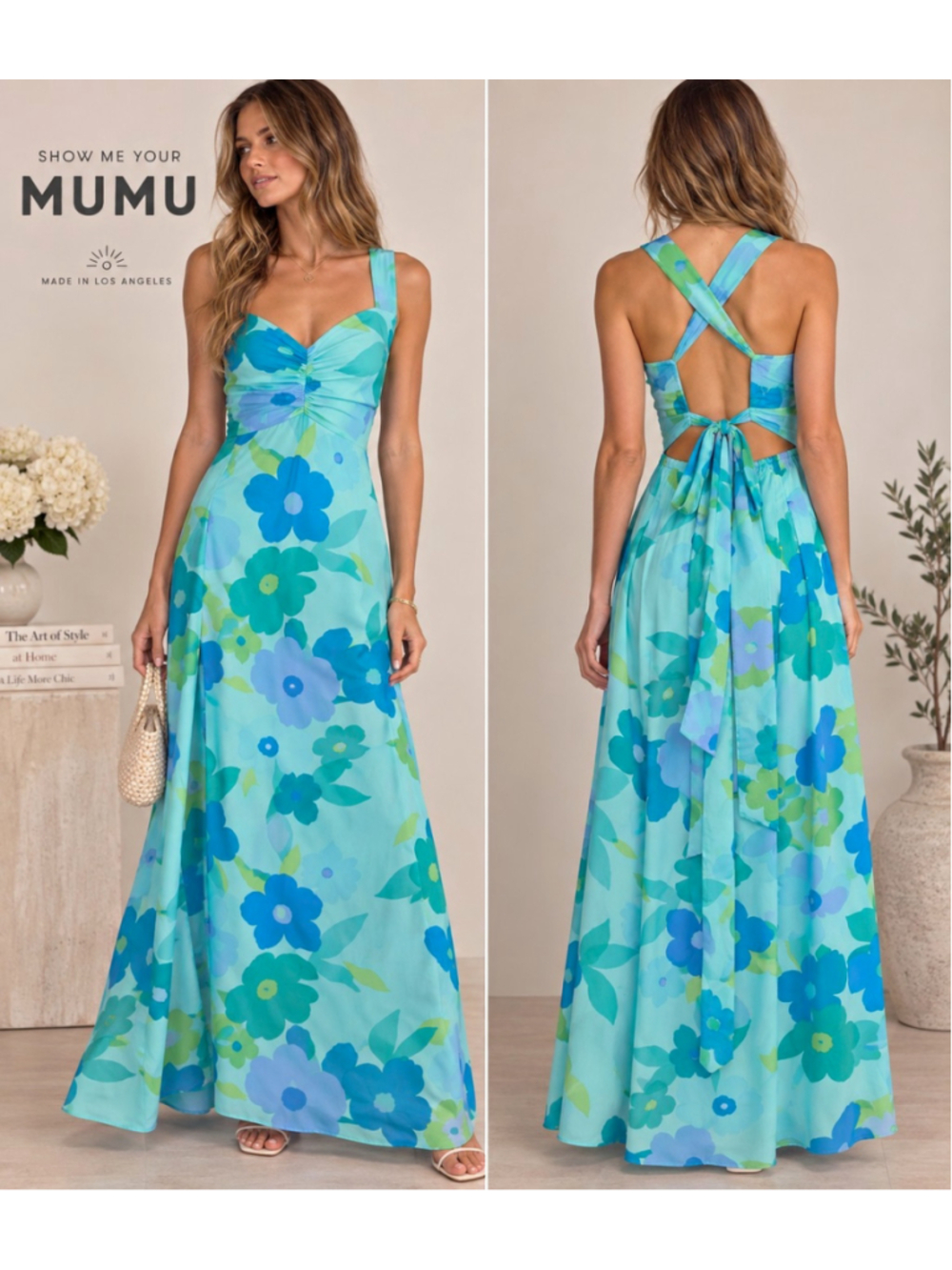 Show Me Your Mumu Dress S Floral Maxi Romantic Luxury Wedding Guest Boho Chic